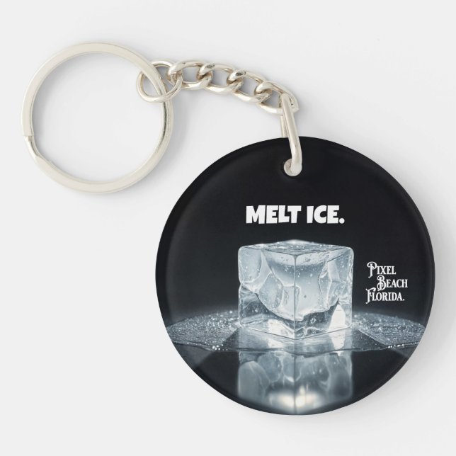 DERRETIR HIELO. Llavero (Frente)