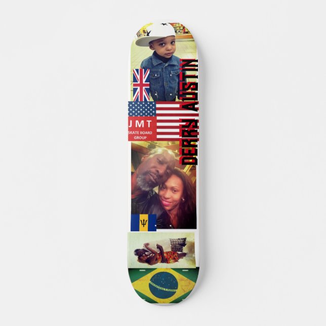 DERRY AUSTIN 7 Estaca para skateboard de 3/4" (Anverso )