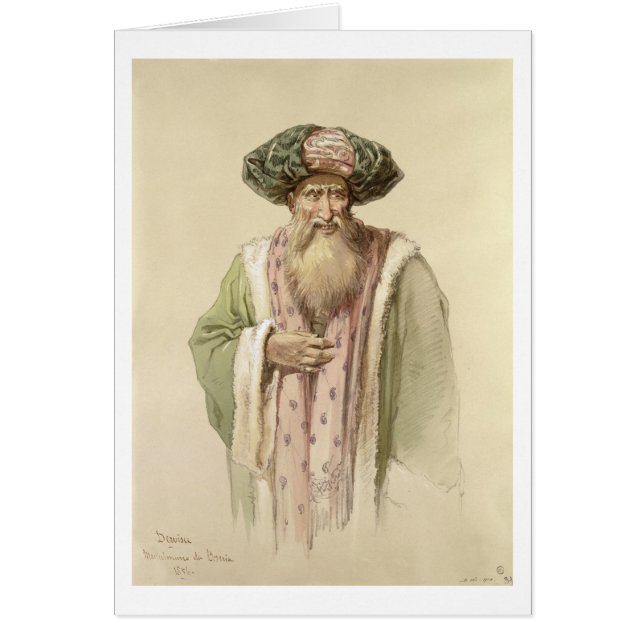 Derviche - de Bosnia (Frente)