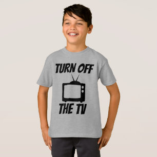 DESACTIVAR A LOS NIÑOS CON CAMISETAS DE TELEVISIÓN