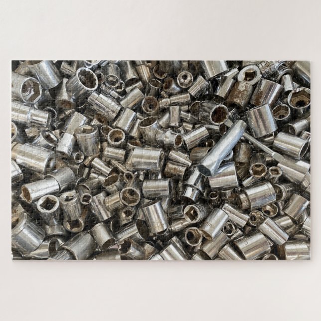 Desafiando el rompecabezas de 1000 piezas. "Socket (Horizontal)