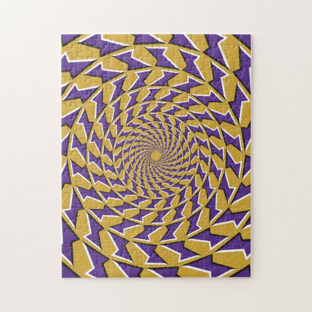 Desafiando el rompecabezas de la ilusión óptica en (Vertical)