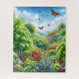 Desafiando el rompecabezas del jardín de hierbas d