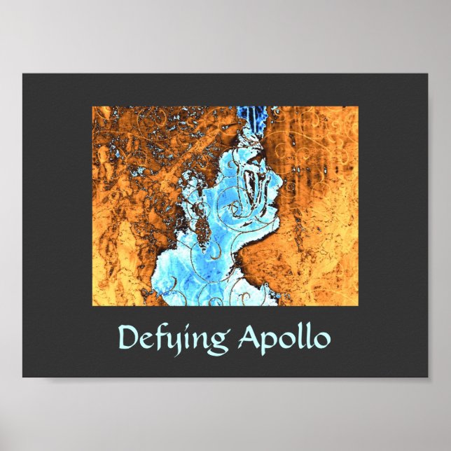 Desafiar la impresión del Poster Apolo (Frente)