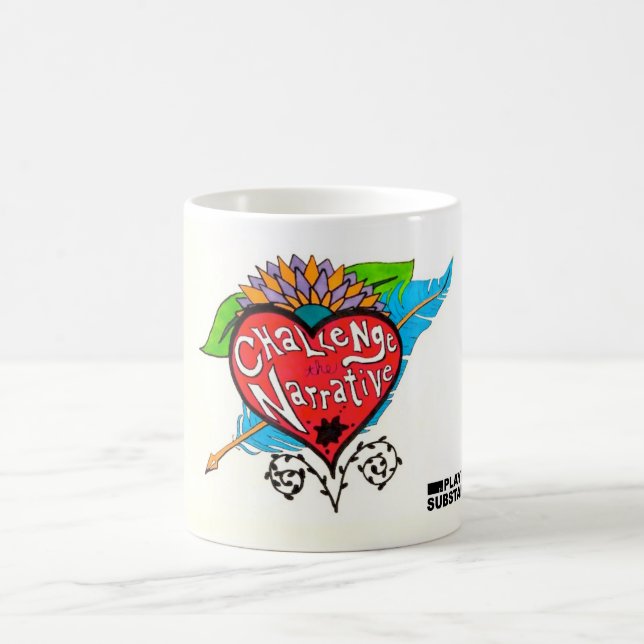 Desafíe la taza narrativa (Centro)