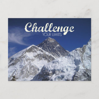 Desafío del monte Everest su postal de los límites