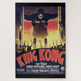 Desafío Rompecabezas King Kong Estilo Vintage 