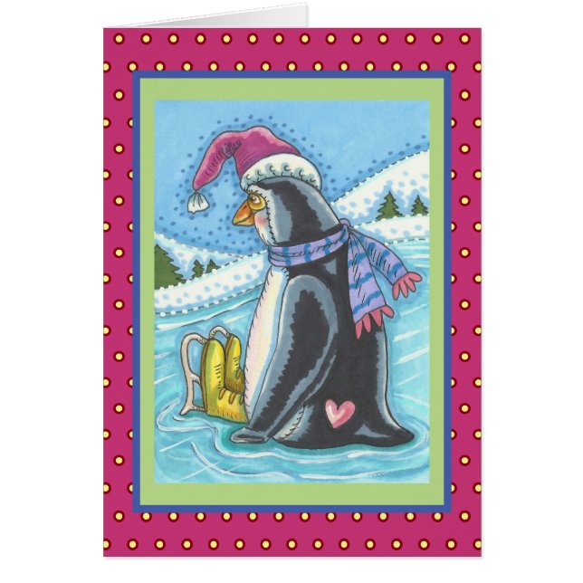 DESAPARECIDOS SOLAMENTE PENGUIN HOLIDAY GREETING C (Frente)