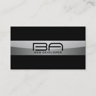 Desarrollador de Web - tarjetas de visita