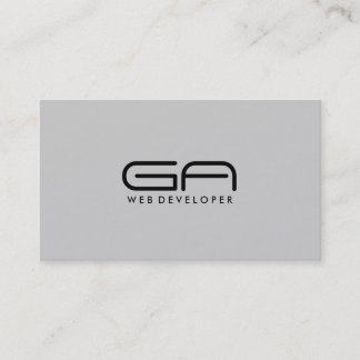 Desarrollador de Web - tarjetas de visita