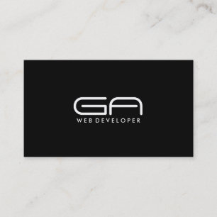 Desarrollador de Web - tarjetas de visita