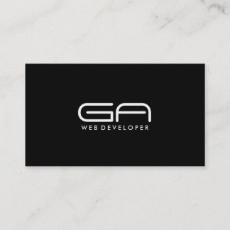 Desarrollador de Web - tarjetas de visita