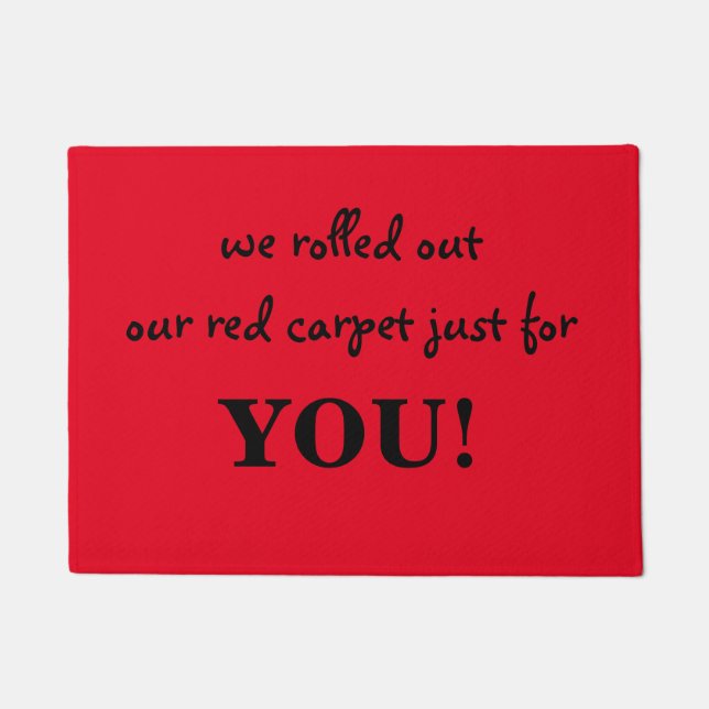 desarrollamos nuestra alfombra roja apenas para (Anverso)