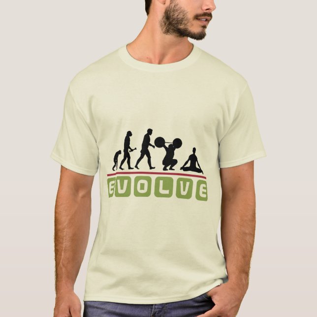 Desarrolle la camiseta de la yoga (Anverso)