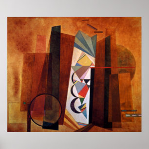 Desarrollo de Kandinsky en arte abstracto de Brown