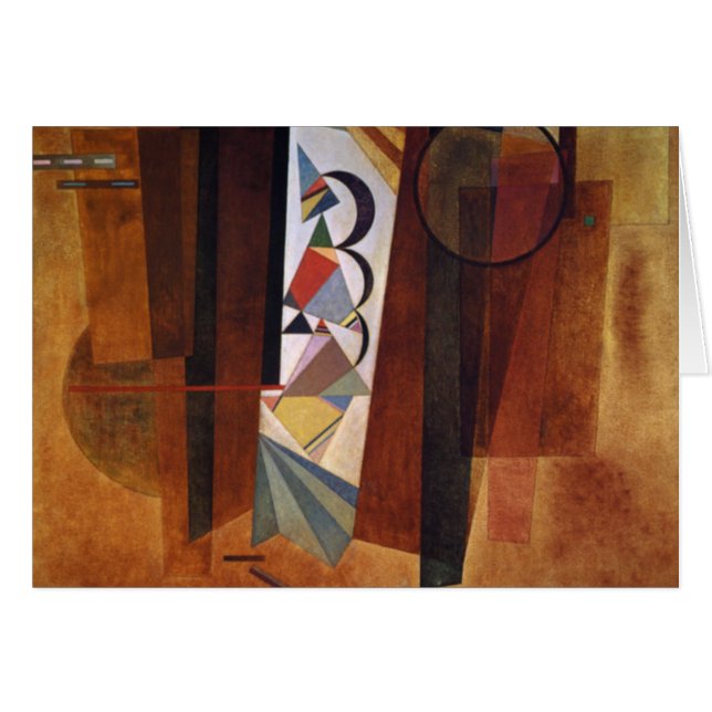 Desarrollo de Kandinsky en la pintura abstracta ma (Anverso (Horizontal))