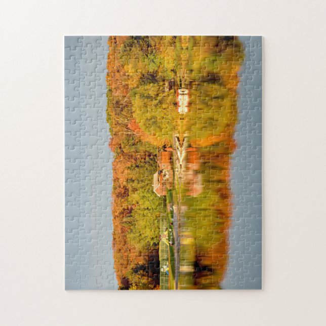 Desastres en el rompecabezas del otoño (Vertical)