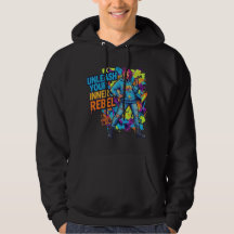 Desata a tu rebelde interior - Sudadera con capuch