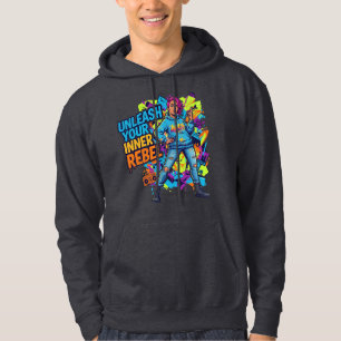 Desata a tu rebelde interior - Sudadera con capuch