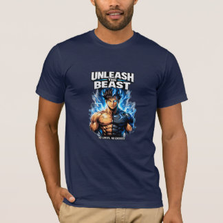 Desata La Bestia - Camiseta Anime Gym Power-Up