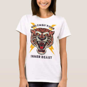 Desata tu bestia interior Camiseta Tiger