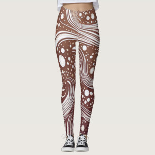 Desata tu creatividad: leggings con patrón funky