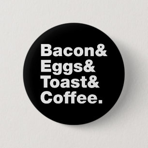 Desayuno (Bacon, Huevos, Tostadas y Café). botón