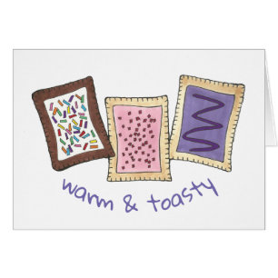 Desayuno cálido y tostador Pasteles de tostadora