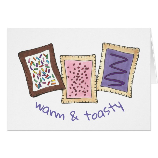 Desayuno cálido y tostador Pasteles de tostadora (Anverso (Horizontal))