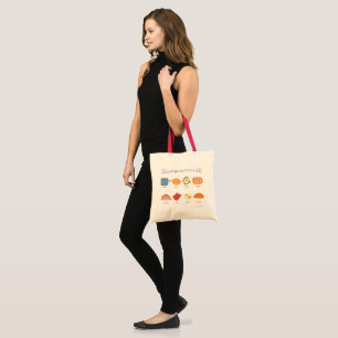 Desayuno Club Tote - Bolsa de Brunch Cute Pastel