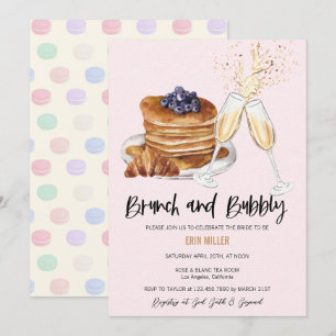 Desayuno de Invitaciones de Boda con Champán
