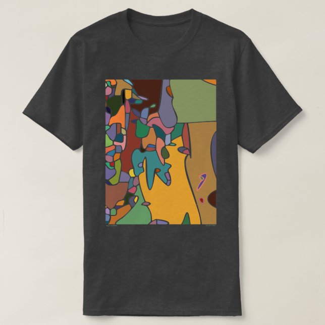 "Desayuno de perros" - Camiseta oscura (Diseño del anverso)