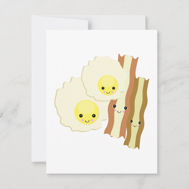 desayuno kawaii feliz (Anverso)