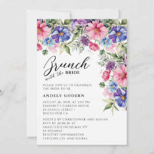 Desayuno Tardío con la Novia Invitación