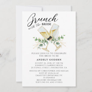 Desayuno Tardío con la Novia Invitación