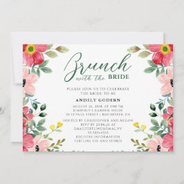 Desayuno Tardío con la Novia Invitación