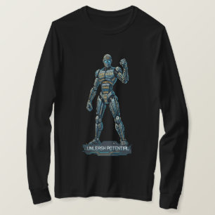 Desbloquea el Potencial – Camiseta Futurista de Ma