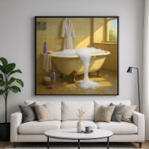 Desbordamiento de burbujas - Arte interior de esti