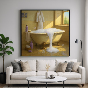 Desbordamiento de burbujas - Arte interior de esti