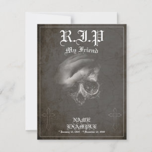 Descansa en paz mi amigo - vintage