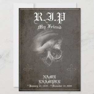 Descansa en paz mi amigo - vintage