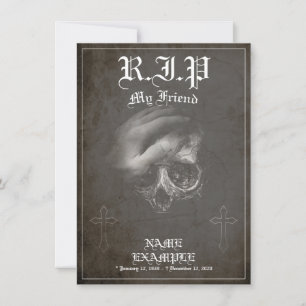 Descansa en paz mi amigo - vintage