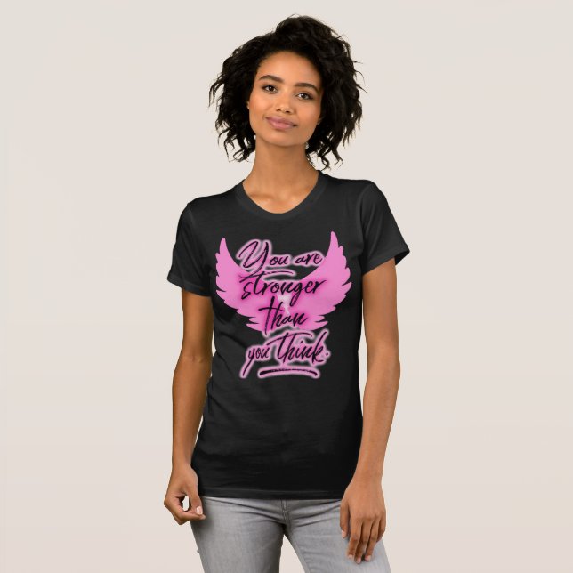 descansar en paz camisetas alas ángeles (Anverso completo)