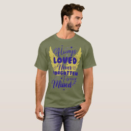 descansar en paz camisetas alas ángeles