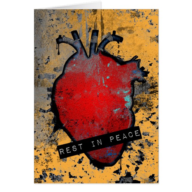 descansar en paz corazón emo (Frente)