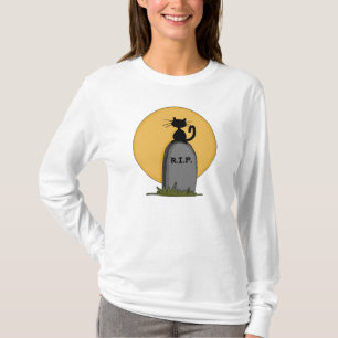 Descanse en paz Halloween Larga camiseta de manga