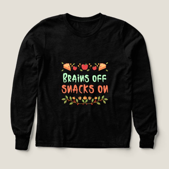 Descanso de almuerzo escolar de Comer todo en casa (Diseño frontal)