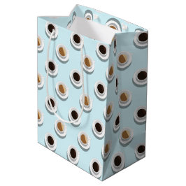 Descanso de café. Bolsa de regalo media