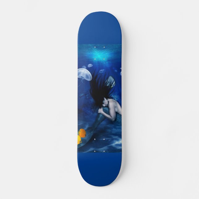 Descanso de Skateboard Mermaid (Anverso)