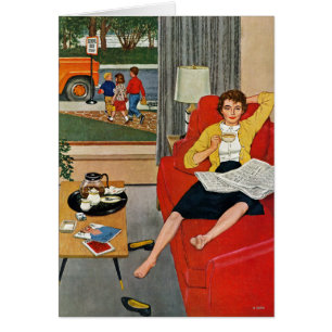 Descanso para tomar café de la mañana